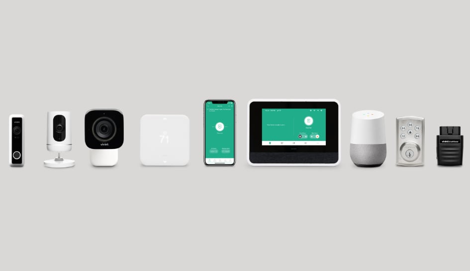 Vivint home security product line in Wichita